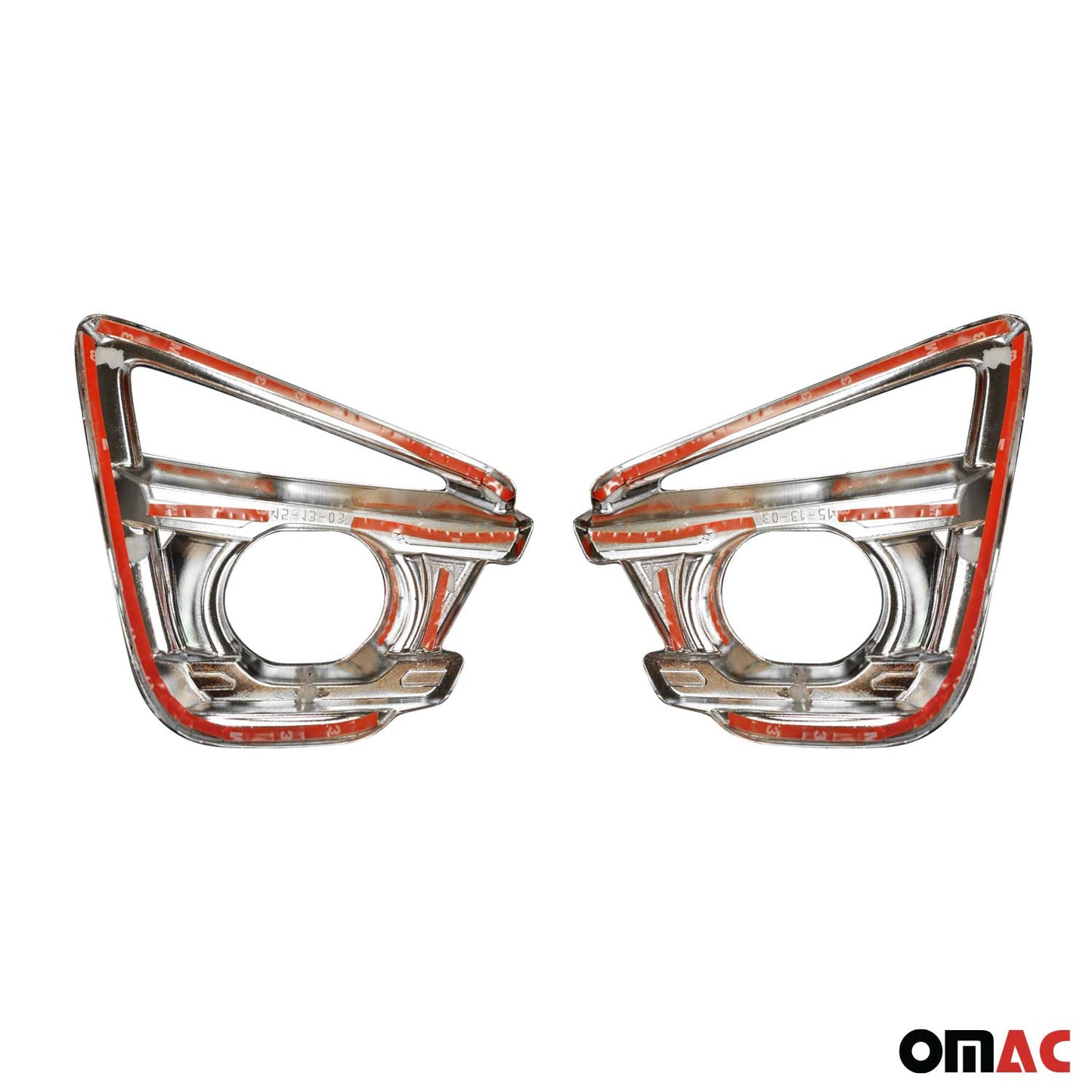 Obramowanie ramki światła przeciwmgielnego do Mazdy CX-5 2015-2017 ABS chrom