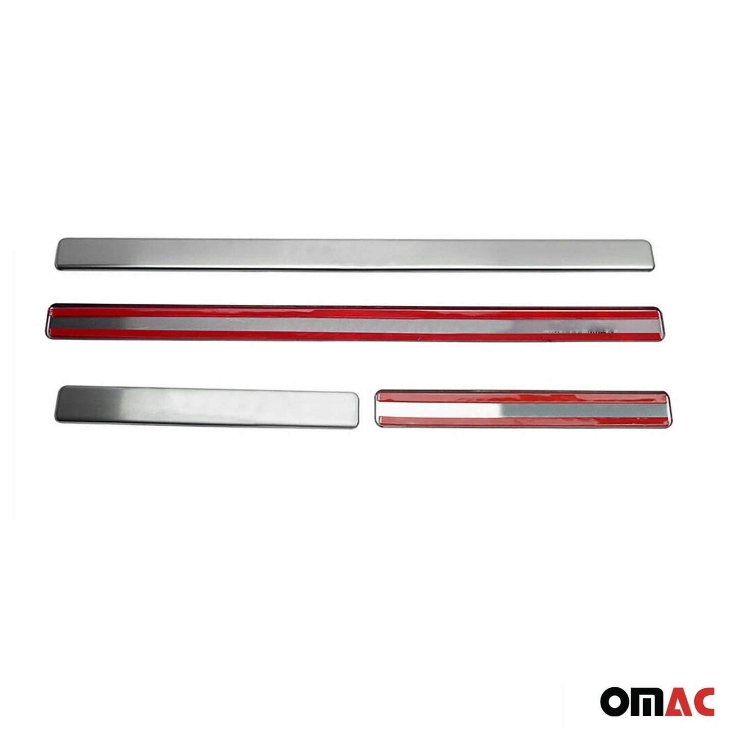 Ornamente prag uși pentru VW Golf 2012-2025, crom periat, 4x