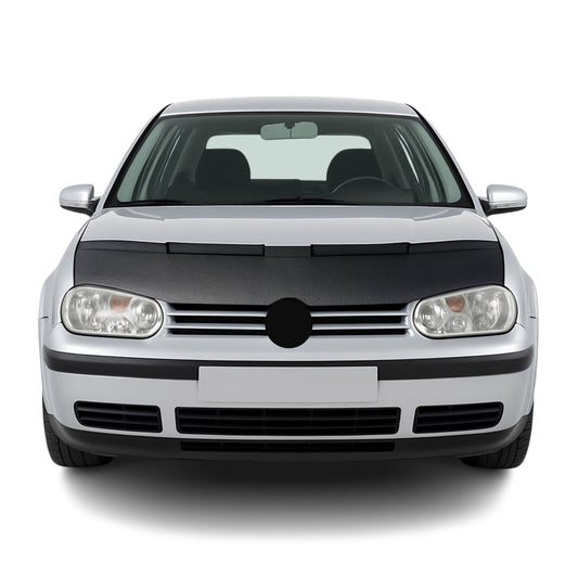 Protecție capotă anti-ciobire pentru VW Golf 1997-2003, aspect carbon, jumătate din caroserie