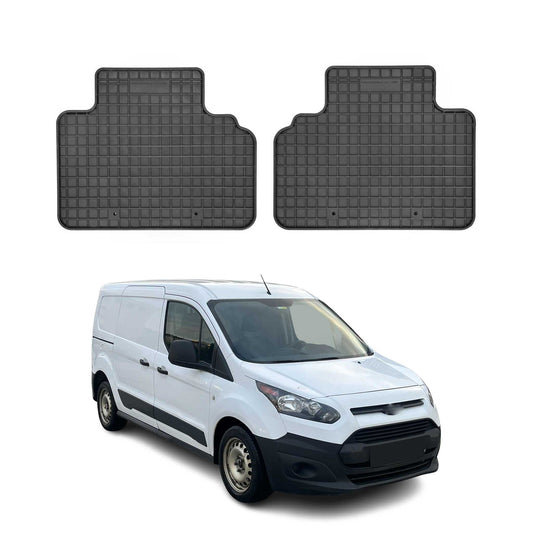 2014-2023 Ford Courier Fußmatten Gummi Schwarz 2 tlg