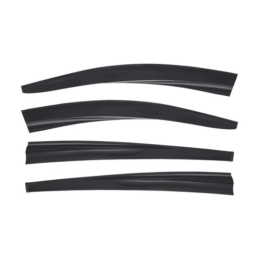 4x Windabweiser Regenabweiser für Dacia Sandero Stepway 2008-2012 Acryl Dunkel