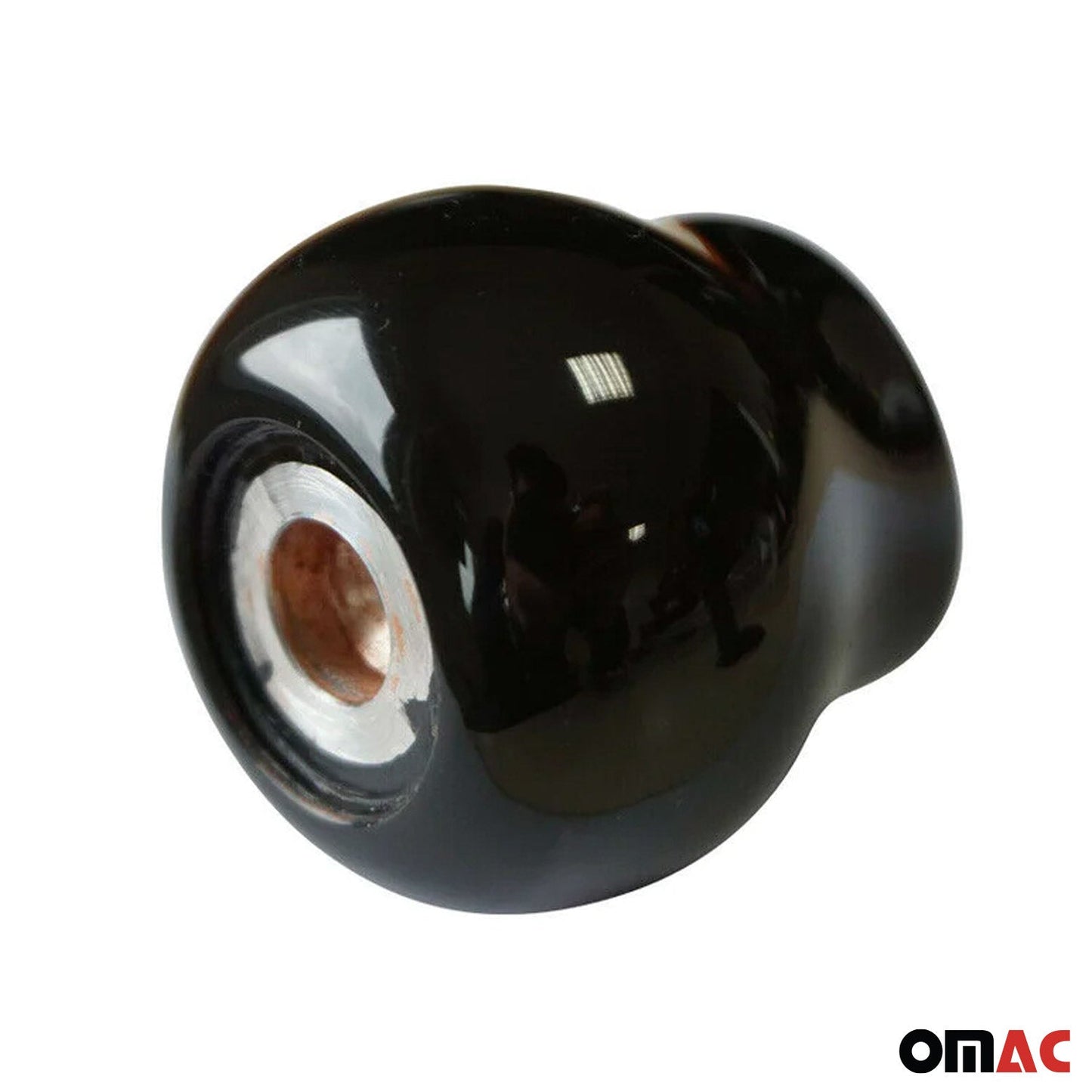 Schaltknauf Schaltknopf für VW Multivan T5 2003-2015 Edelholz Schwarz Glanz