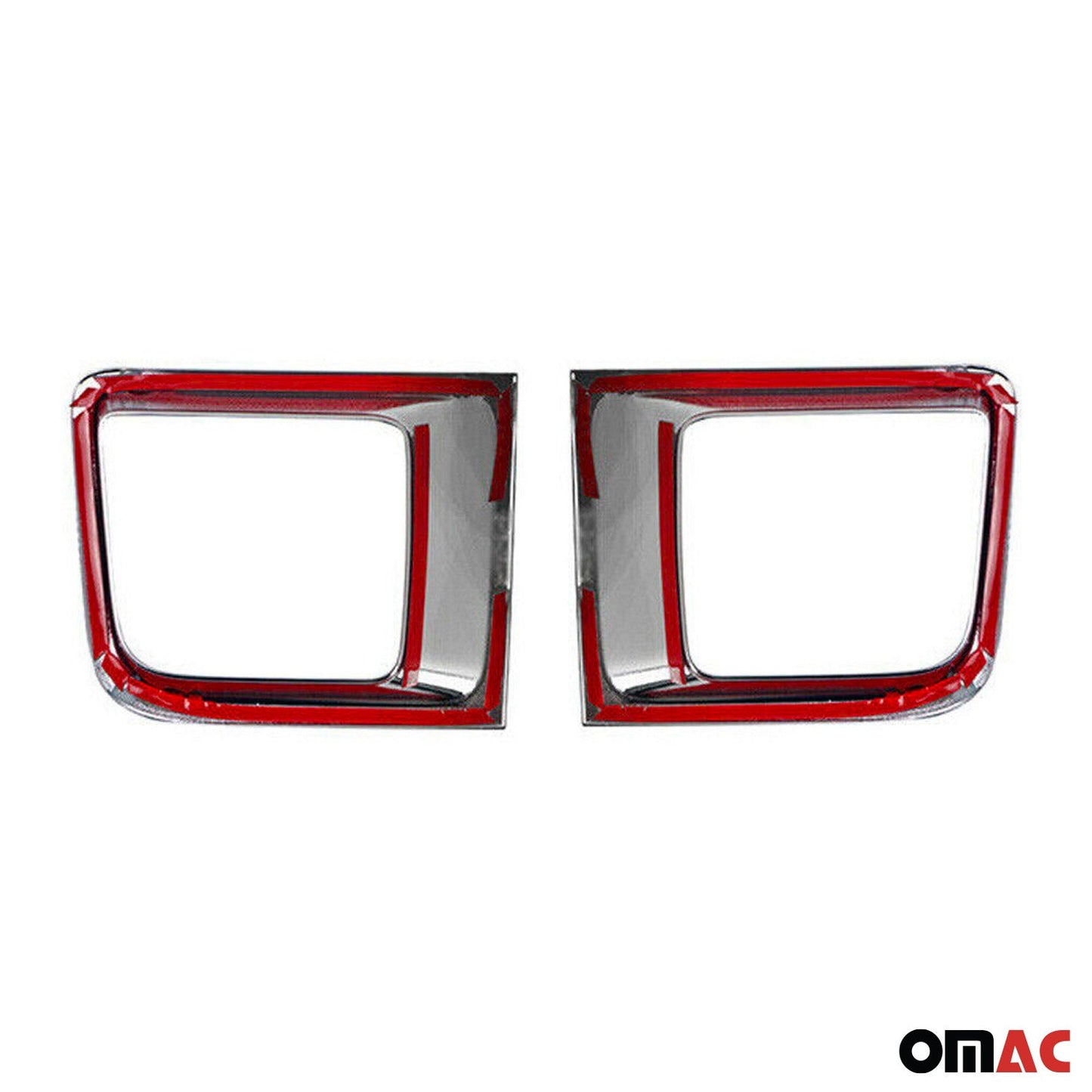 Benzi decorative grilă auto pentru Jeep Renegade 2015-2019 ABS portocaliu 2x