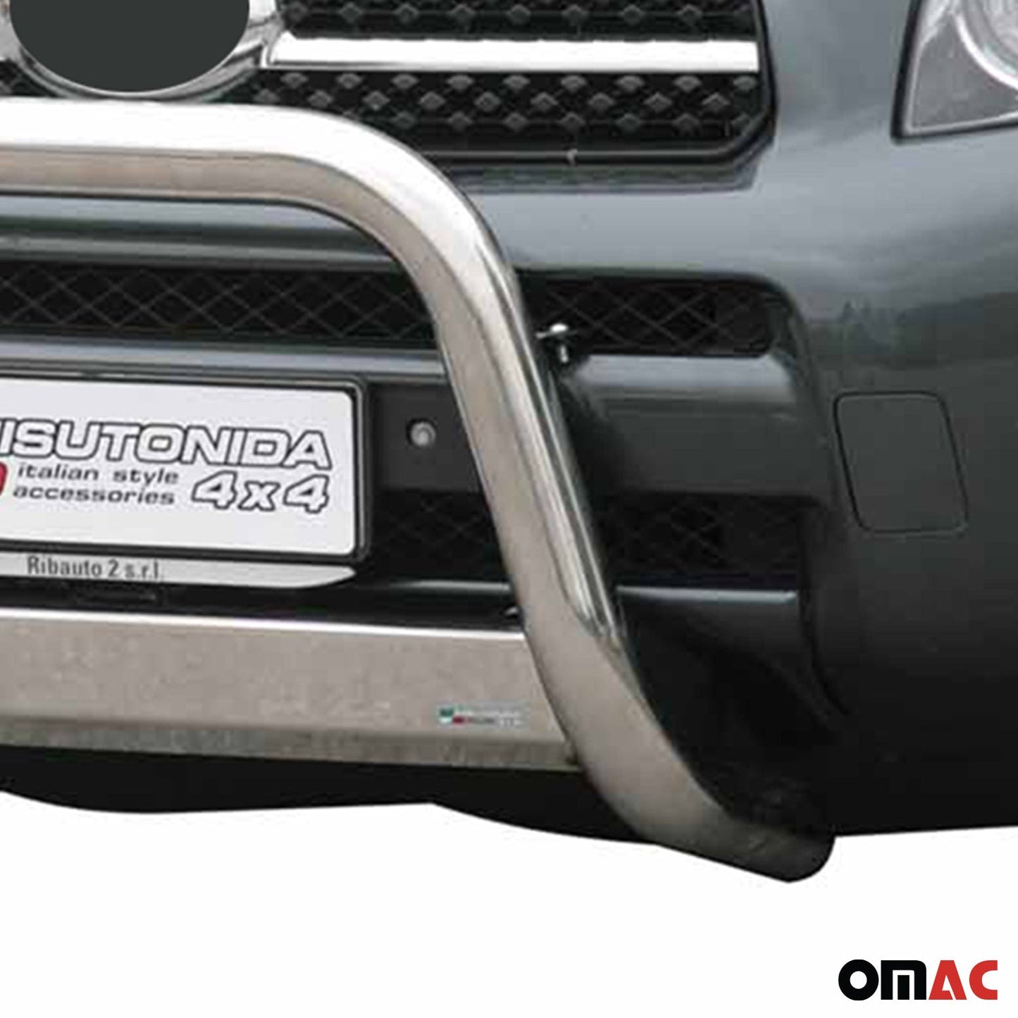 Bară de protecție/buton față pentru Toyota RAV4 XA30 2006-2009 ø63mm oțel argintiu