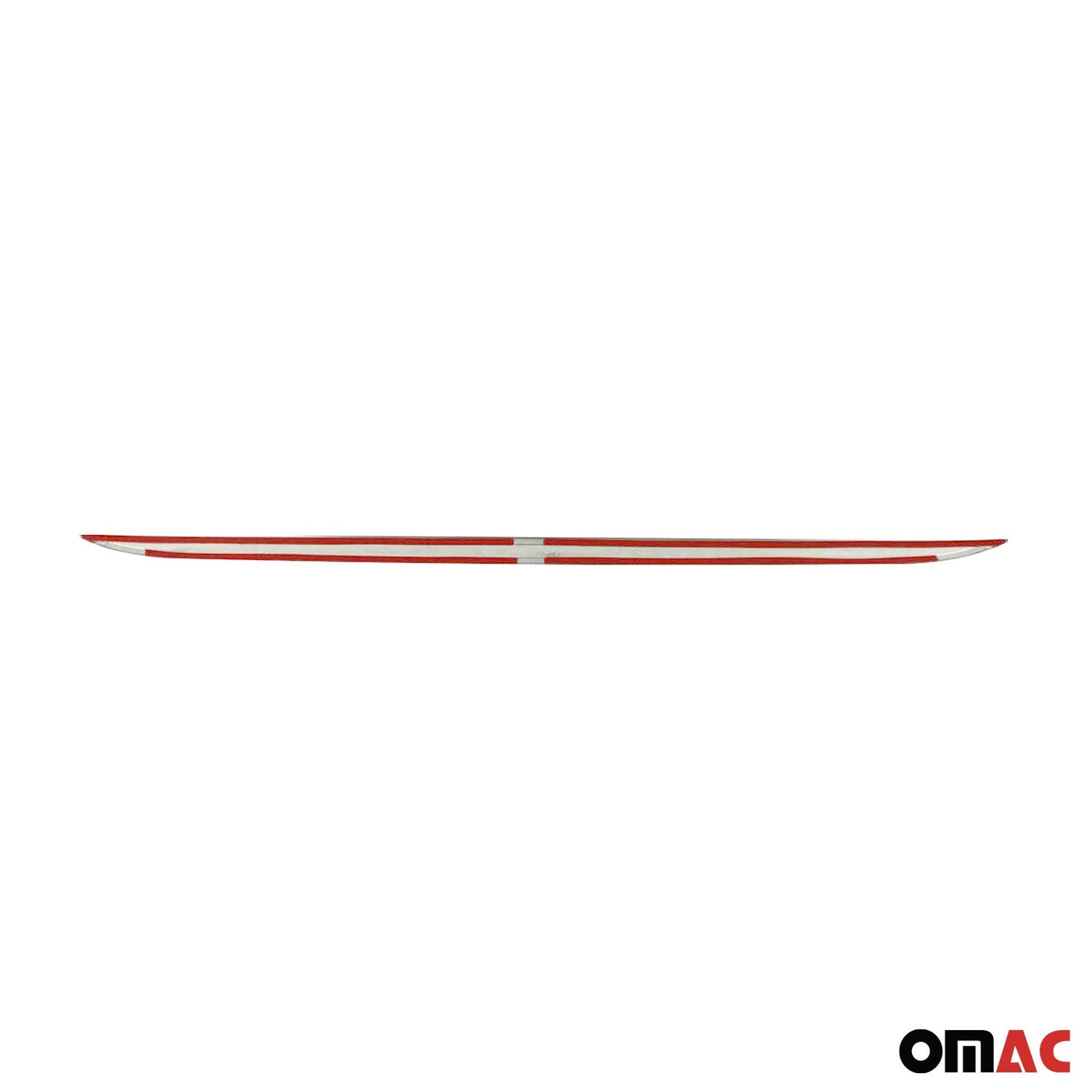 Bandă decorativă portbagaj, bandă decorativă spate pentru Ford Focus 2018-2021 sedan, partea inferioară din oțel inoxidabil cromat