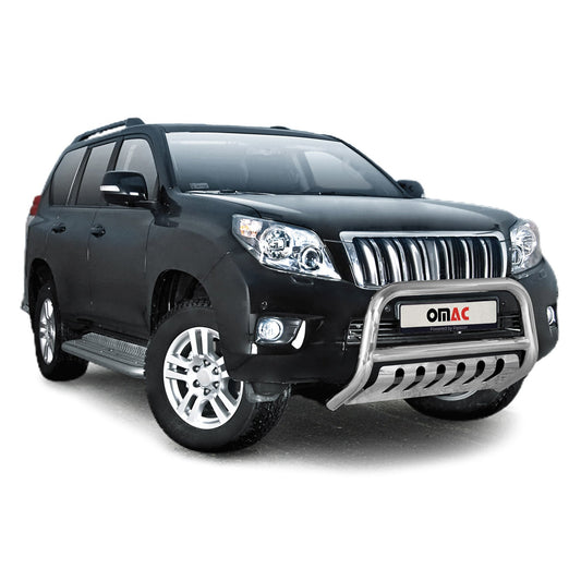 Frontbügelschutz Frontschutzbügel für Toyota Land Cruiser 150 2010-13 Grau ABE