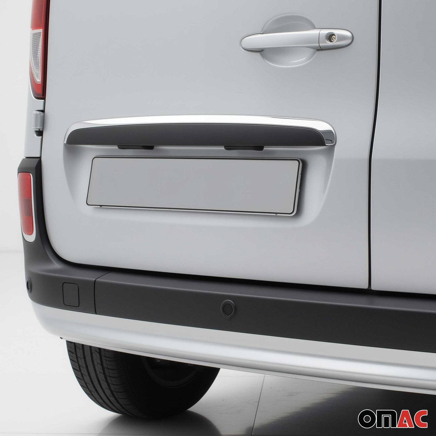 Kofferraumleiste Heckklappe Leiste für Mercedes Citan 2012-2021 Edelstahl Chrom