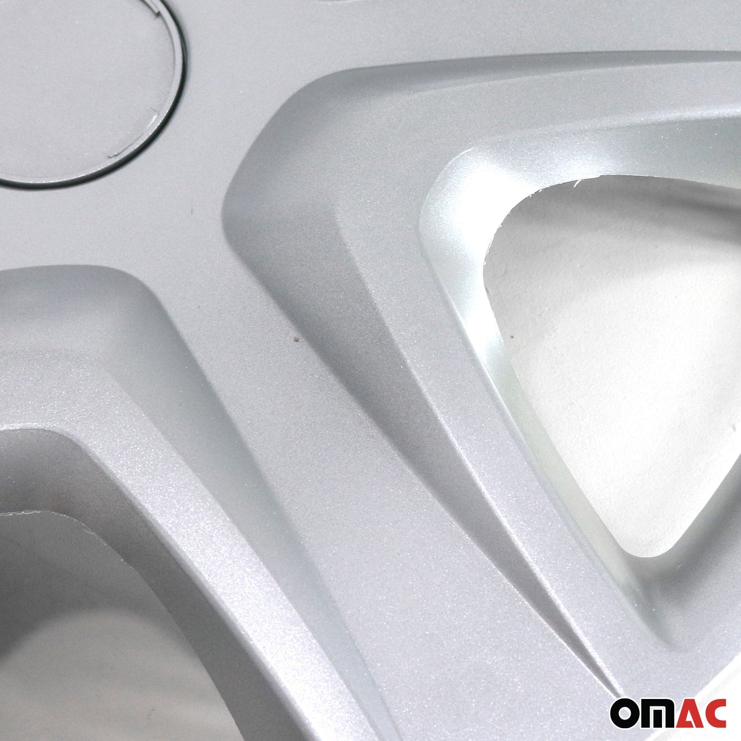 4x Radkappen Radzierblenden Radblenden für Auto 16" Zoll Radkappensatz Silber