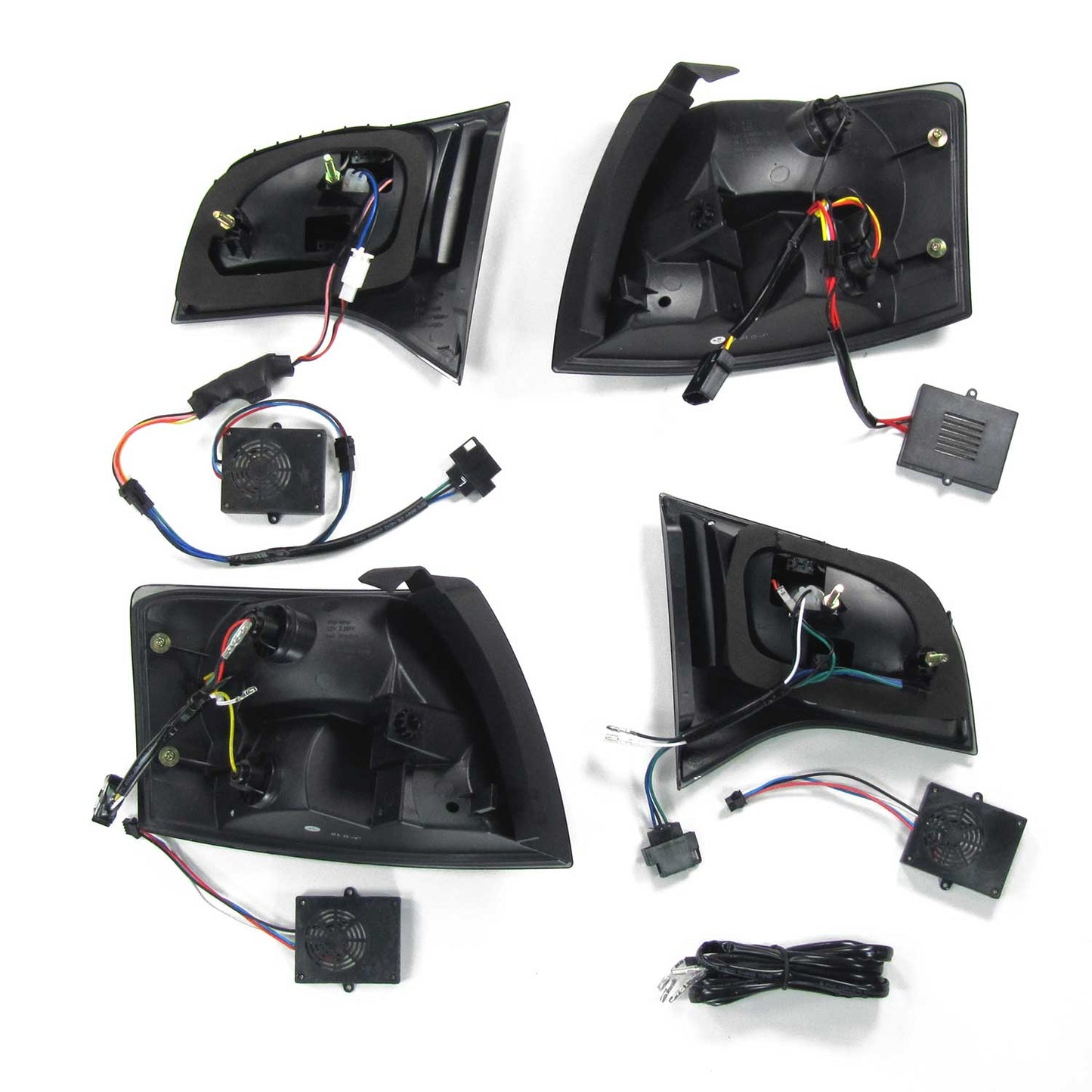 Rückleuchten für Audi A4 Avant B7 2004-2008 schwarz 4tlg