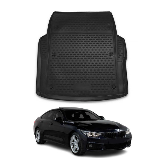 Covoraș portbagaj/tapițerie portbagaj pentru BMW Seria 4 F32 Coupe 2013-2020, cauciuc TPE