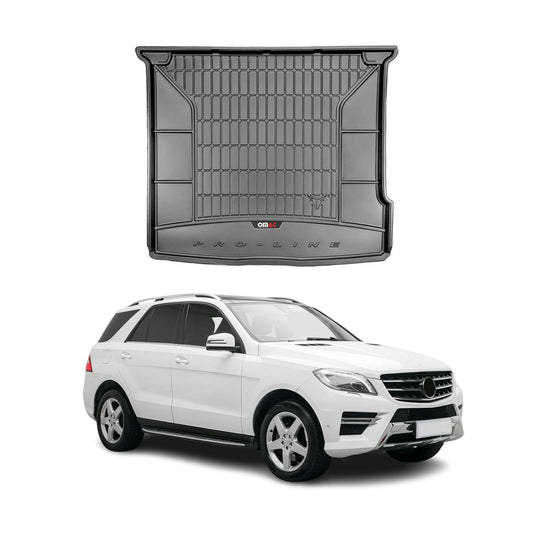OMAC Gummi Kofferraumwanne für Mercedes GLE 2015-2018 Laderaumwanne Schwarz