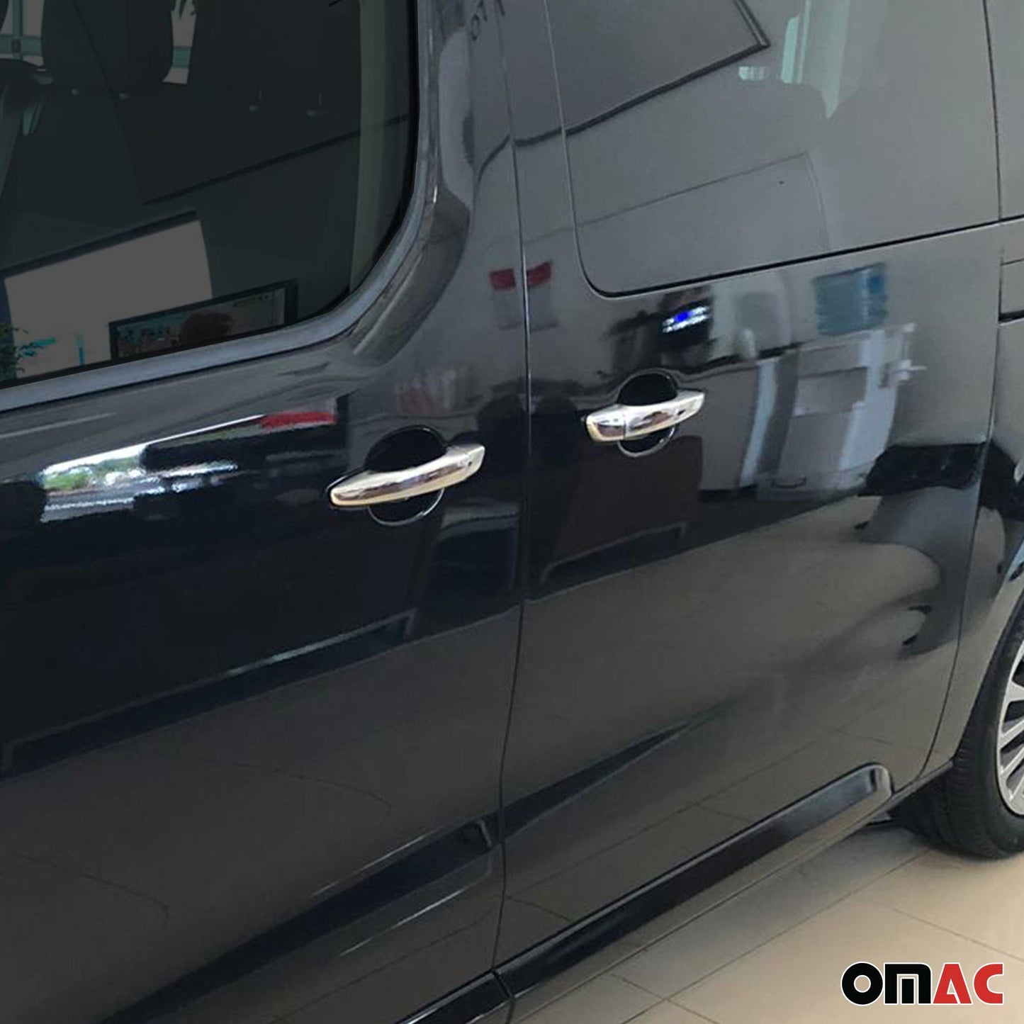 Türgriff Blende Türgriffkappen für Opel Combo 2019-2021 Edelstahl Silber 8tlg