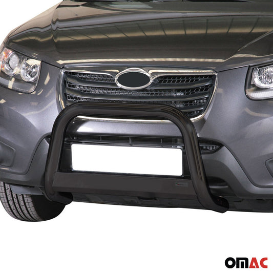 Frontbügel Frontschutzbügel für Hyundai Santa Fe 2009-2012 ø63mm Stahl Schwarz