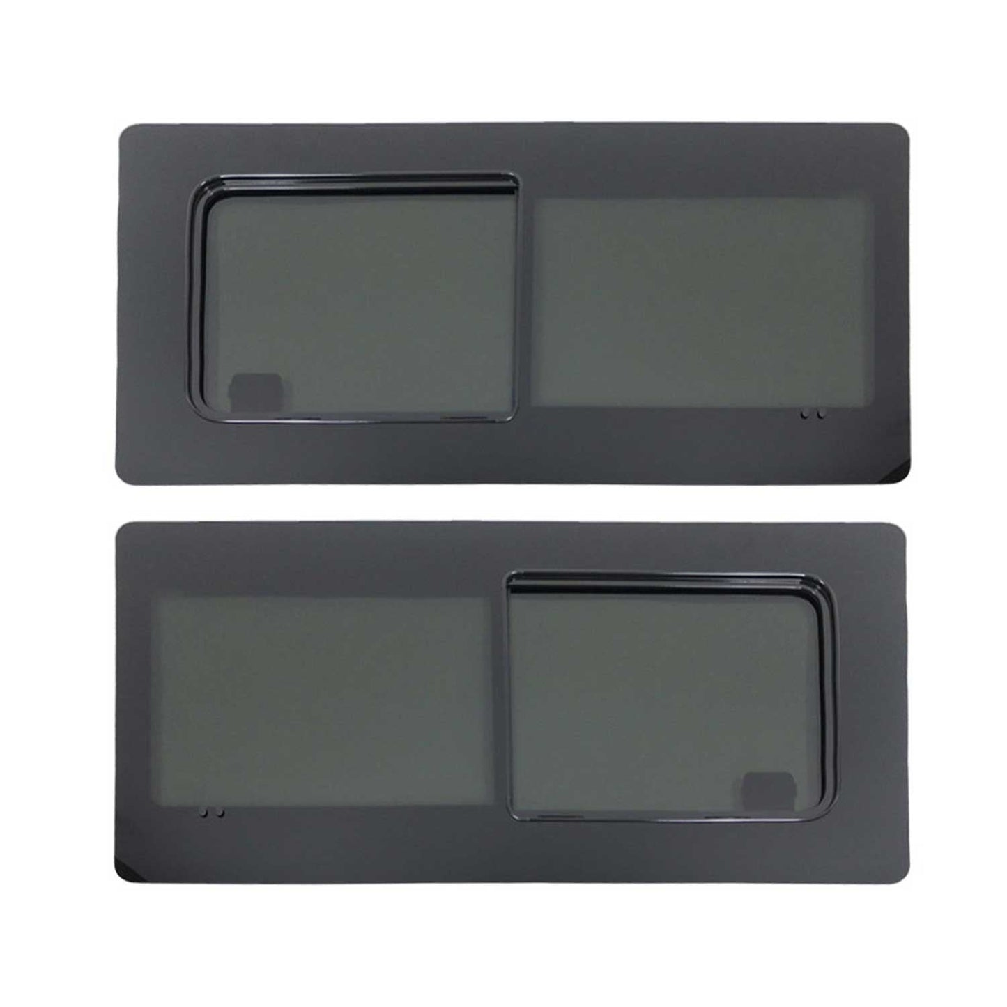 Schiebefenster für VW T4 Transporter 1990-2003 Schwarz Links Rechts Set 2x L1 L2