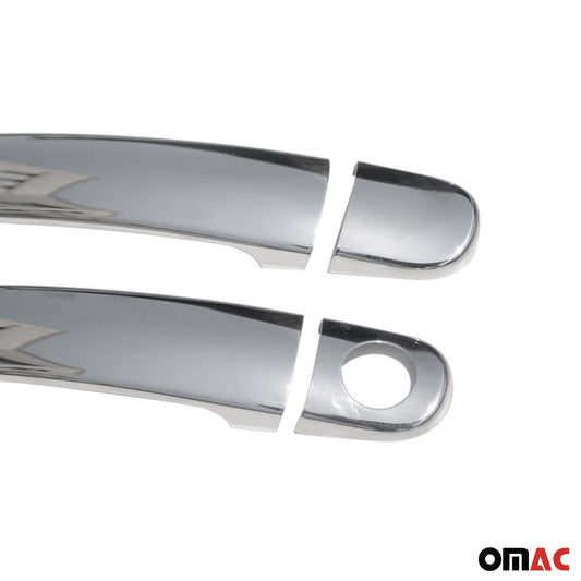 Osłona klamki drzwi do VW Fox 2003-2011, chrom srebrny, 4 sztuki