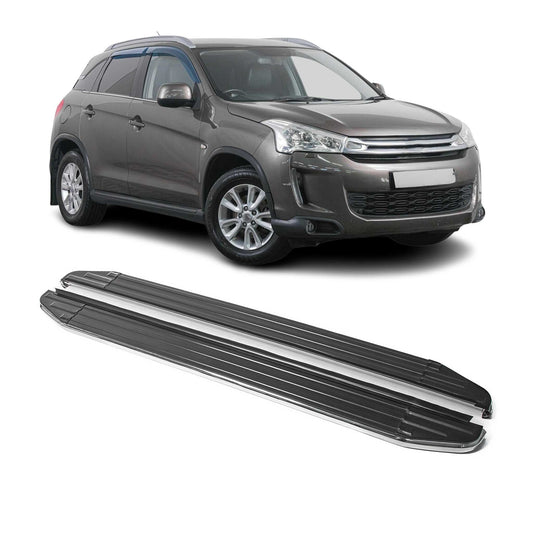 Trittbretter Seitenschweller für Citroen C4 AirCross 2012-2024 ABE Alu