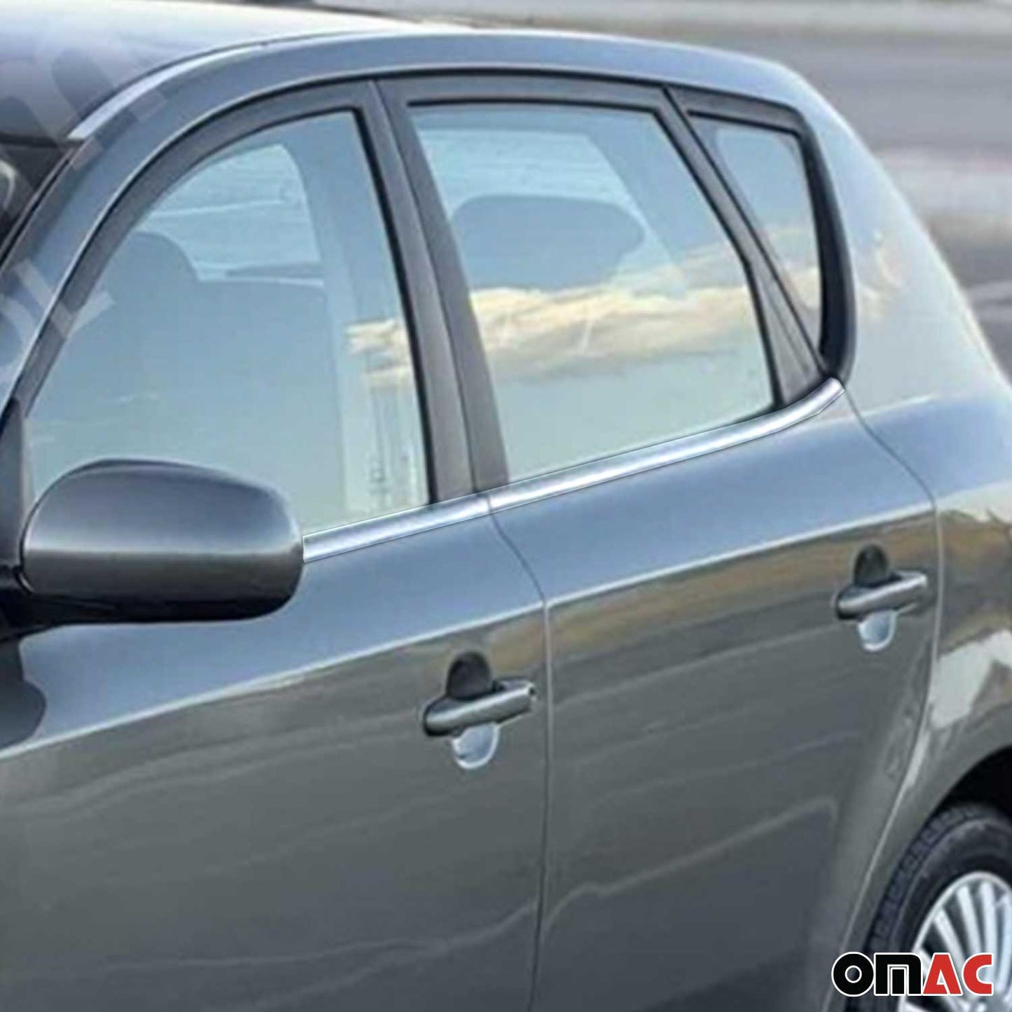 Fensterleisten Zierleisten für Kia Ceed Ceed 2009-2012 Variant Edelstahl 4tlg