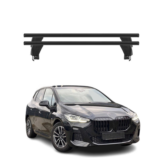 Menabo Dachträger für BMW 2 Active Tourer U06 2021-2025 50kg Alu Schwarz 2x