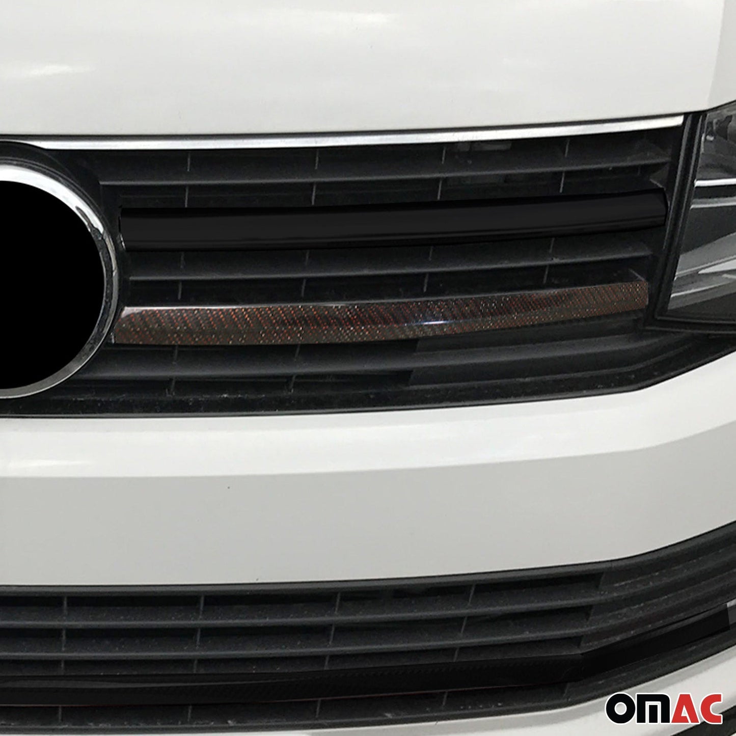 Grilă radiator VW T6 Transporter 2015-2019 Highline Carbon Red 2x