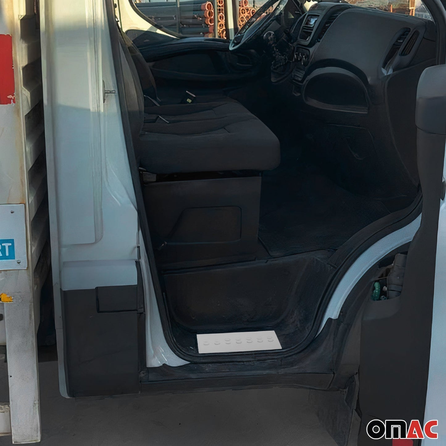 Einstiegsleisten Türschweller für Iveco Daily 2014-2025 Edelstahl Silber 2tlg