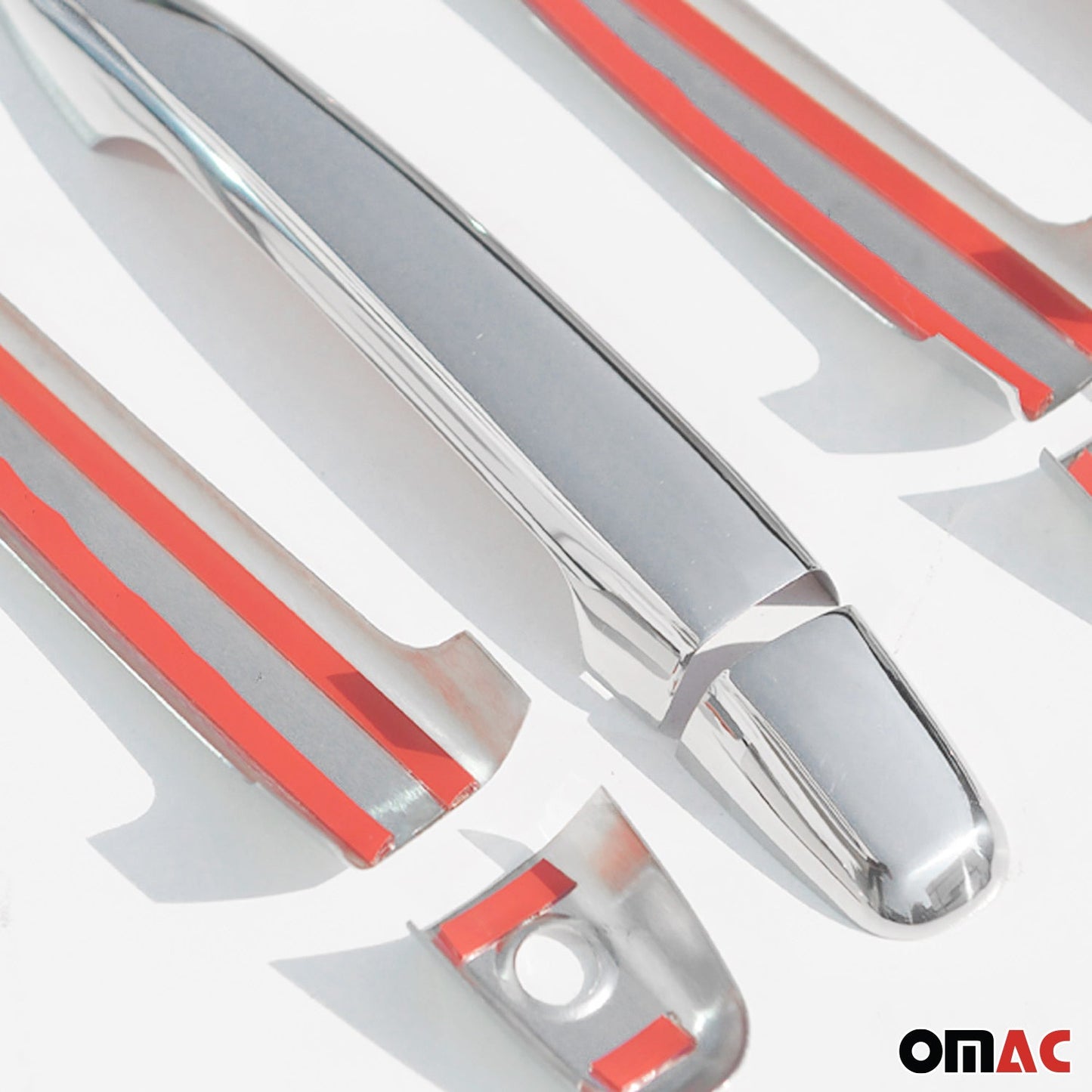 Ornamente mâner ușă, capace mâner ușă pentru Toyota Camry XV40 2006-2011 4 uși oțel inoxidabil 8x