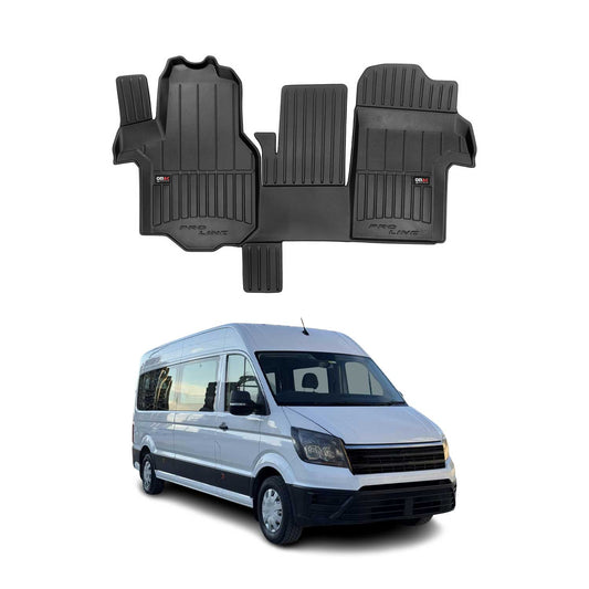 2016-2024 VW Crafter Fußmatten TPE Schwarz 1 tlg