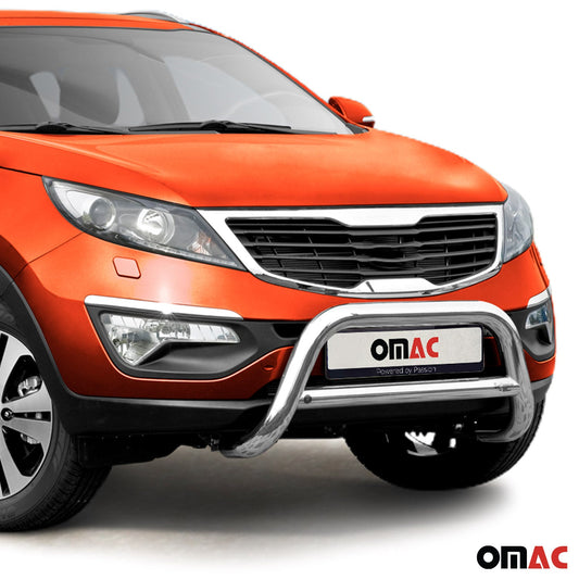 Bară de protecție/buton față pentru Kia Sportage 2010-2015 cu ABE (omologare de tip germană) Oțel Argintiu