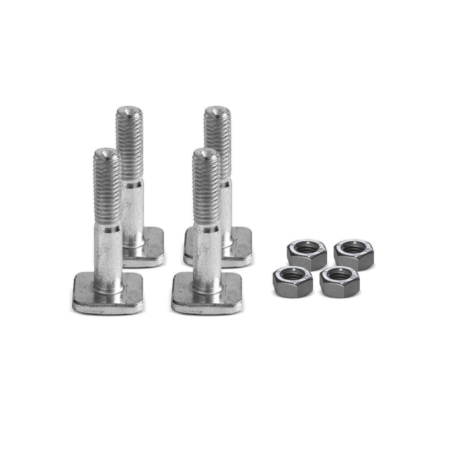 Zestaw adapterów Menabo T-nut do boxu dachowego Mania 400 460 580 montaż 8x
