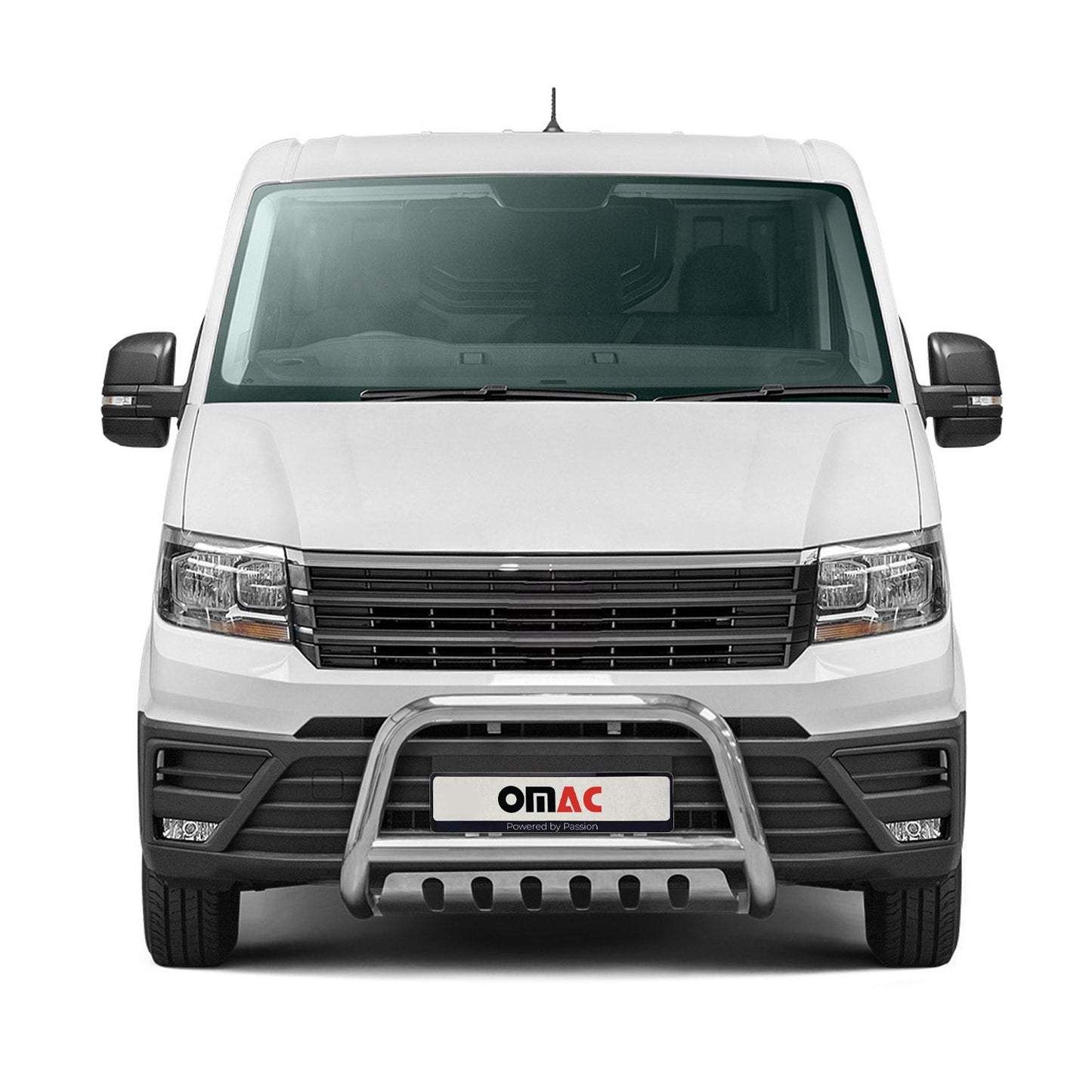 Frontbügel Frontschutzbügel für VW Crafter 2017-2025 mit ABE Edelstahl Silber