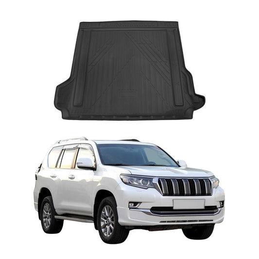 Kofferraummatte Kofferraumwanne für Toyota Land Cruiser Prado 2017-2021 Gummi