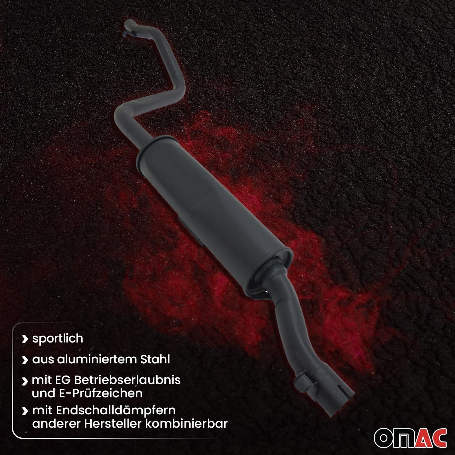 NOVUS Sport Vorschalldämpfer für VW Golf 1 GTI Scirocco 1 EG Betriebserlaubnis