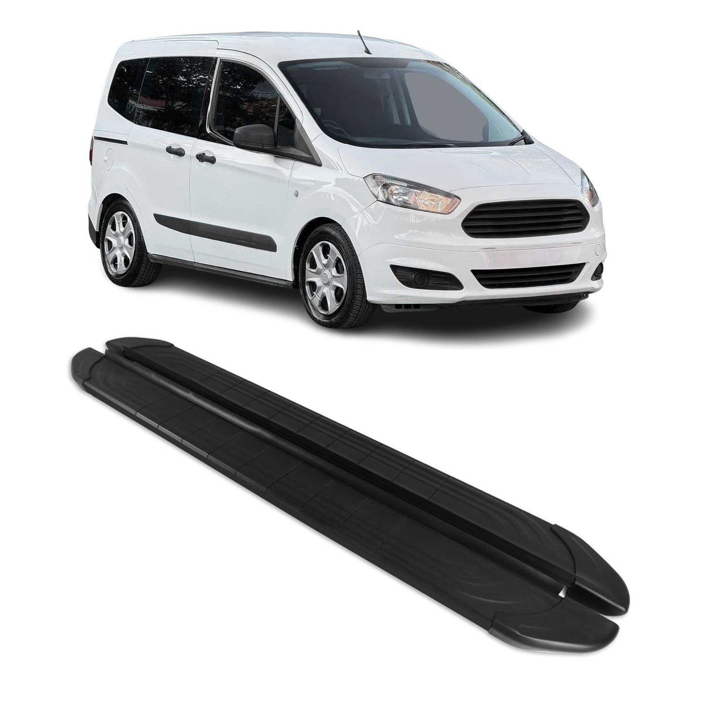 Trittbretter Seitenschweller für Ford Transit/Tourneo Courier 2014-2022 L1 Alu
