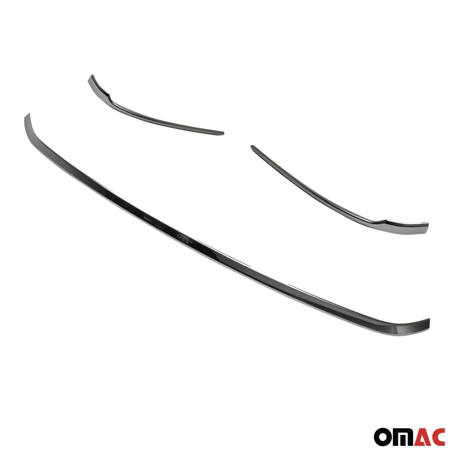 Kofferraumleiste Heckklappe Leiste für VW Passat 2014-2019 Edelstahl Dunkel 3tlg