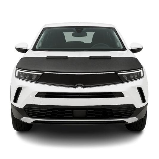 Haubenbra Steinschlagschutz Bonnet Bra für Opel Mokka 2020-2025 Carbon Halb