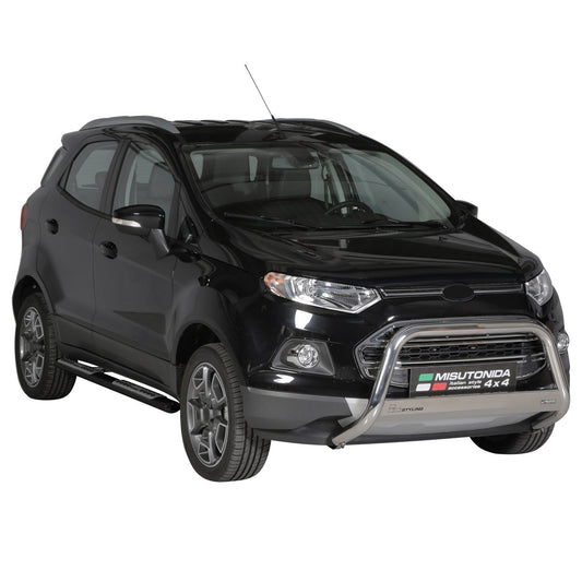 Praguri/praguri laterale din oțel inoxidabil pentru Ford Ecosport 2013-2017, negre