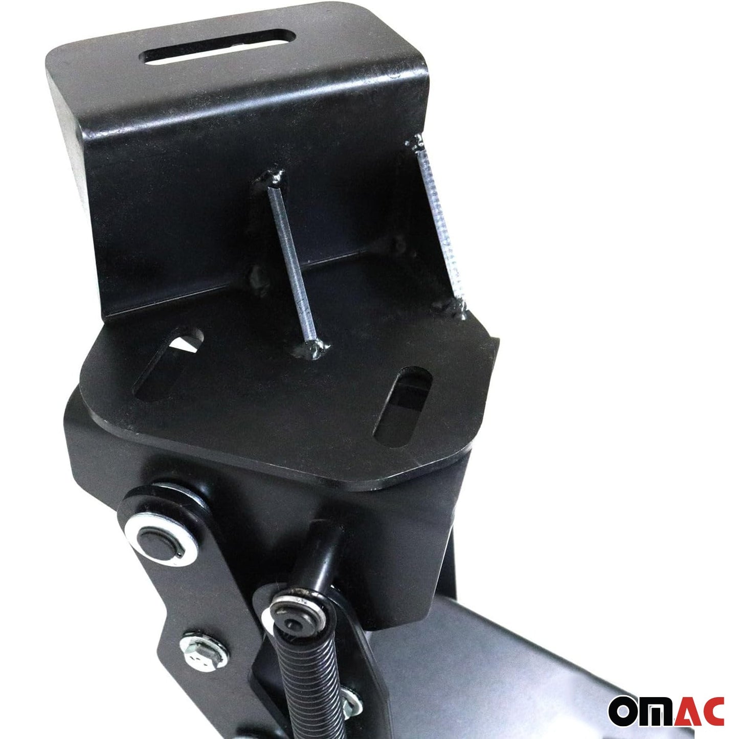 Treaptă spate, pliabilă pentru Toyota Hilux 2005-2015, metalică, neagră