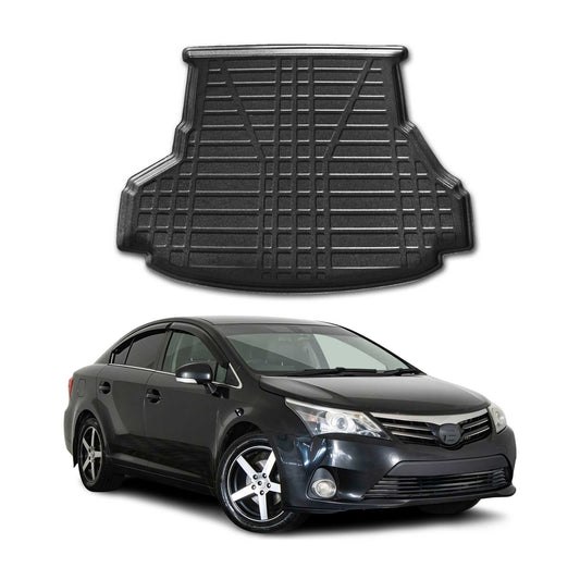 Protecție portbagaj/căptușeală pentru bagaje Toyota Avensis 2008-2018, cauciuc TPE, negru