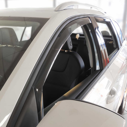 Windabweiser Regenabweiser für Skoda Octavia Combi 2012-2020 Dunkel Acryl 2tlg