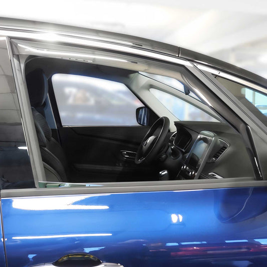 Windabweiser Regenabweiser für Renault Scenic 2016-2025 Dunkel Acryl 2tlg