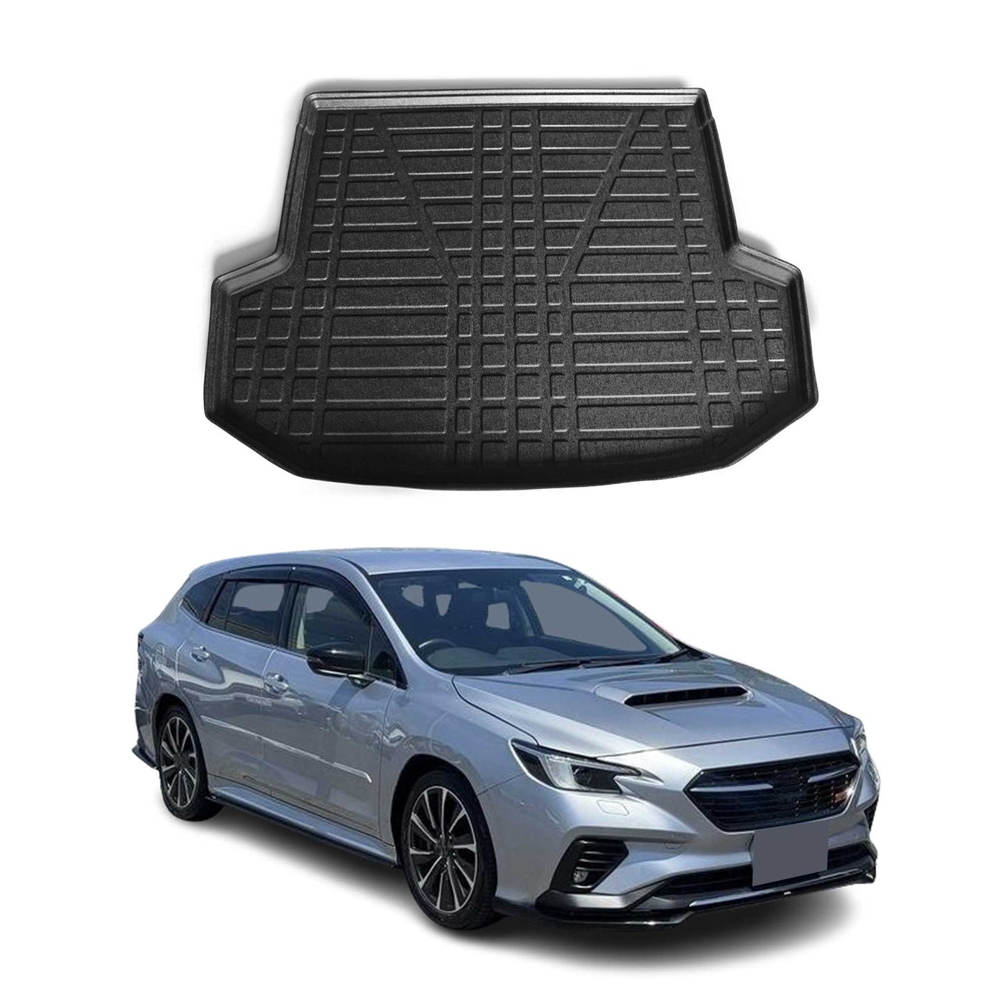 Protecție portbagaj/căptușeală pentru Subaru Levorg 2014-2021, cauciuc TPE, negru