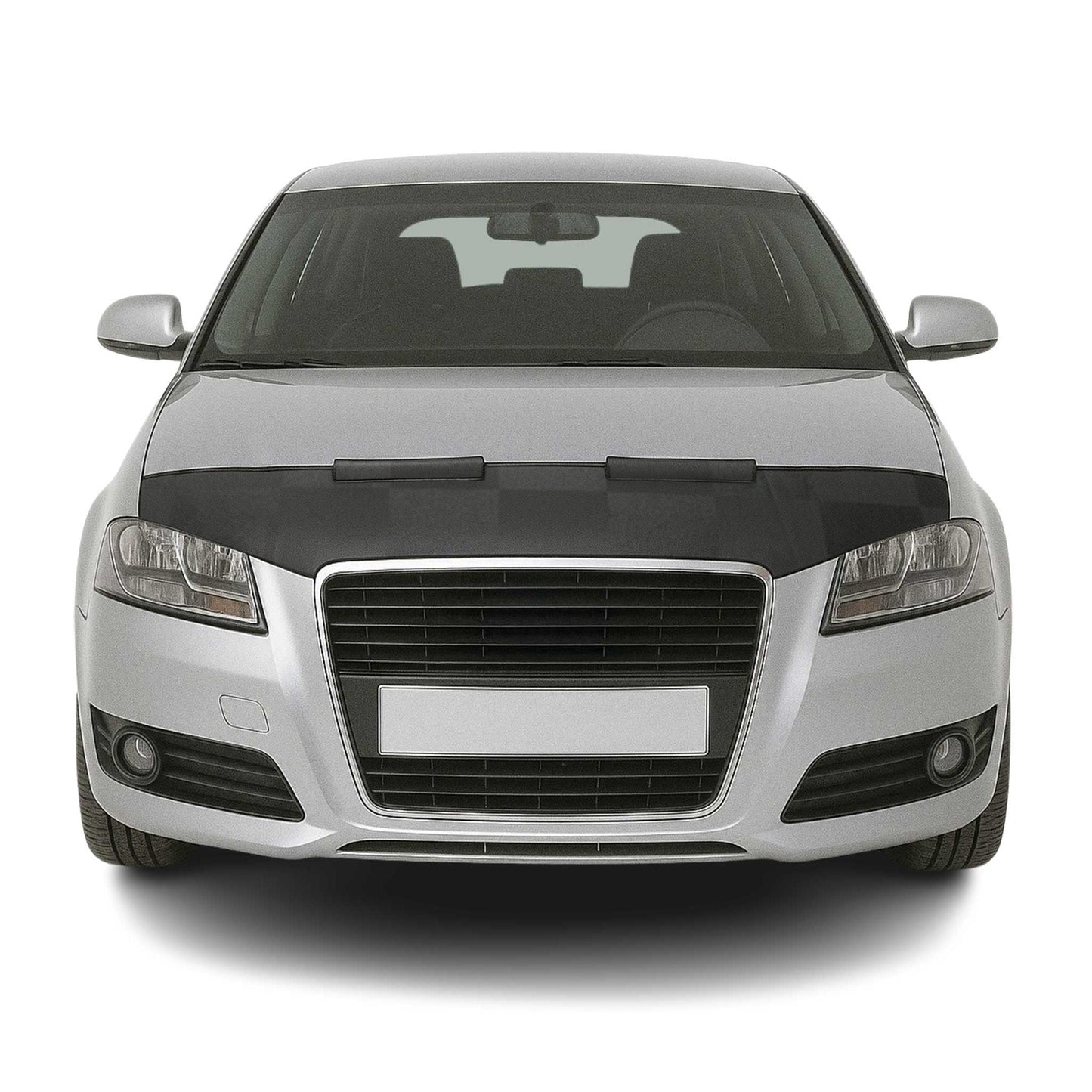 Haubenbra Steinschlagschutz Bonnet Bra für Audi A3 8P 2008-2013 Kariert Halb