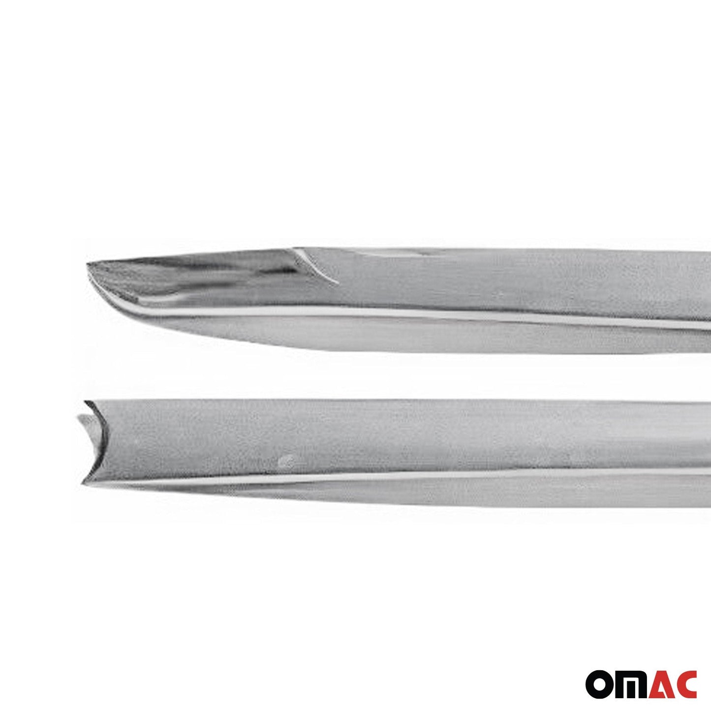 Benzi decorative grilă auto pentru Hyundai Getz 2002-2011, oțel inoxidabil, argintiu, 2x