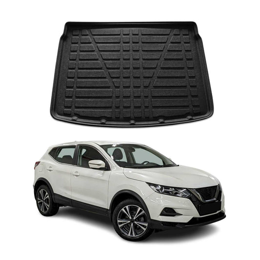 Căptușeală portbagaj/cargo pentru Nissan Qashqai 2020-2021, cauciuc TPE, negru