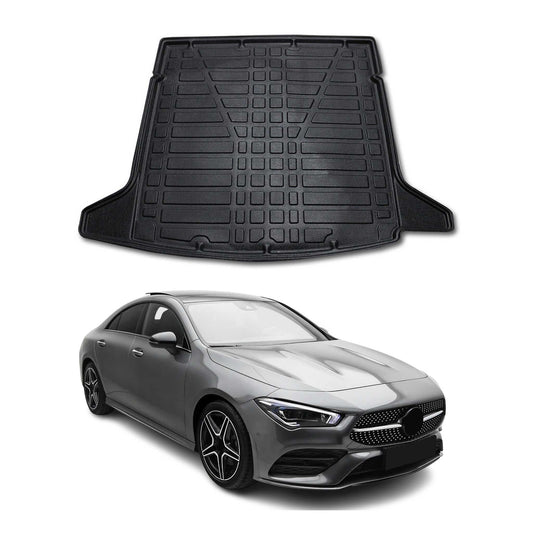 Protecție portbagaj/cargo pentru Mercedes CLA C118 2019-2025, cauciuc TPE, negru