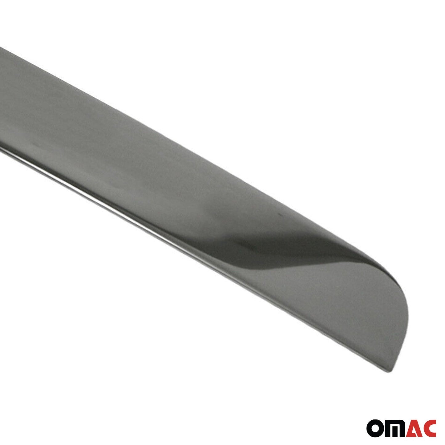 Bandă decorativă portbagaj, bandă decorativă spate pentru VW Transporter T5 2003-2015, oțel inoxidabil, finisaj închis