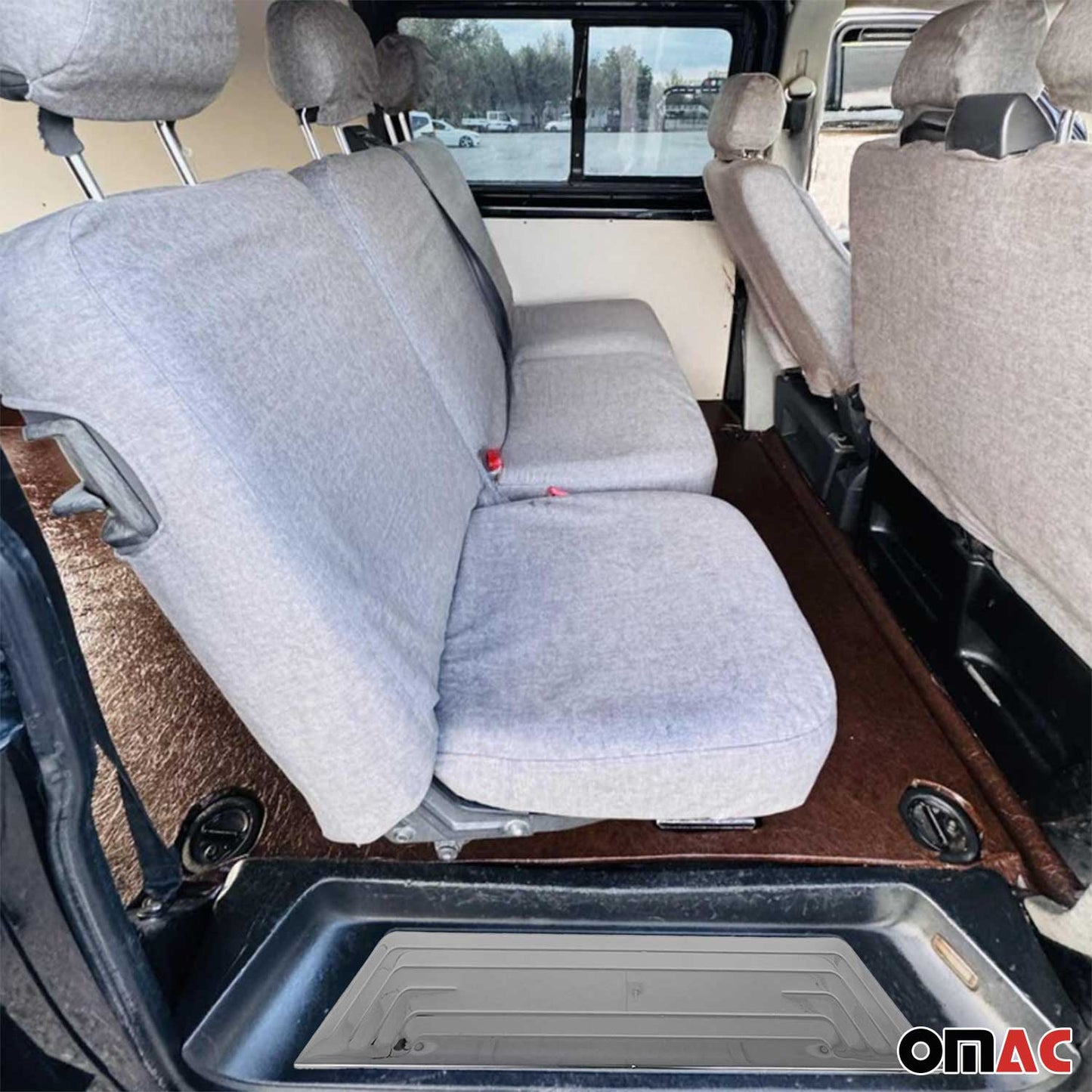 Ornamente prag uși pentru VW Transporter T5 2003-2015, crom închis, 3x
