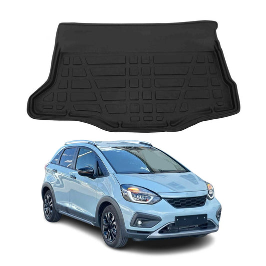 Kofferraumwanne Laderaumwanne für Honda Jazz 2FJ 2020-2025 Gummi TPE Schwarz