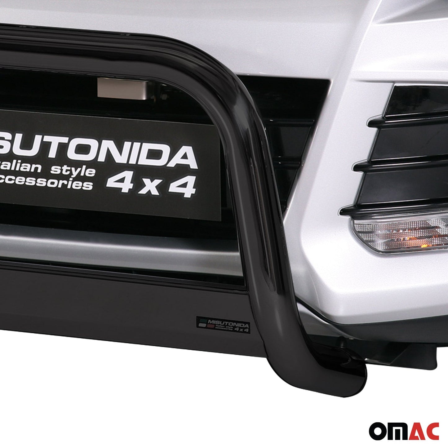 Bară de protecție/buton față pentru Ford Kuga 2013-2016, ø63mm, oțel, negru, protecție