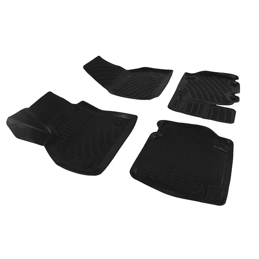 Covorașe auto Mercedes Citan 2012-2021, TPE, negre, tăiabile, 4 buc.