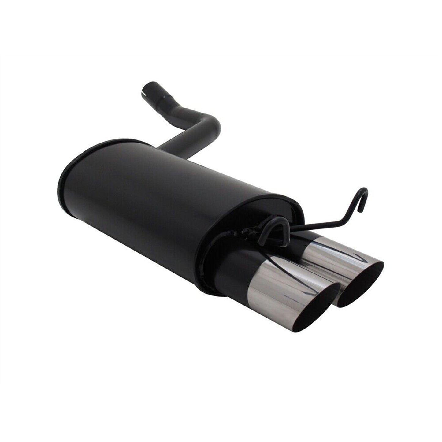 Novus Sportauspuff für Mercedes 190 W201 2x76 MS-Design Endschalldämpfer mit ABE